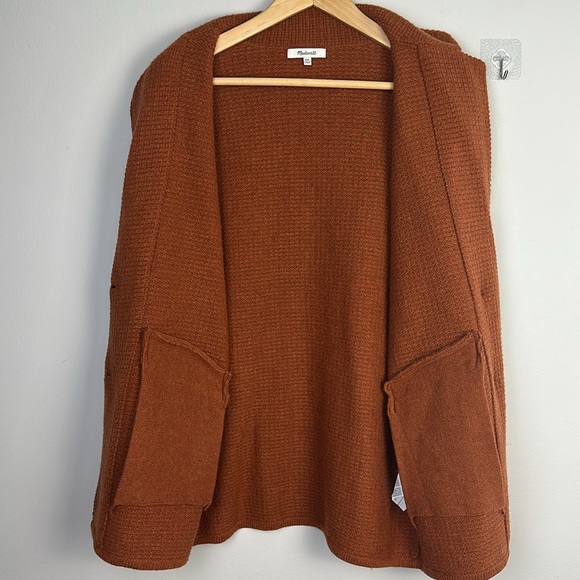 Madewell Rust Textured Coat - Picture 15 of 16